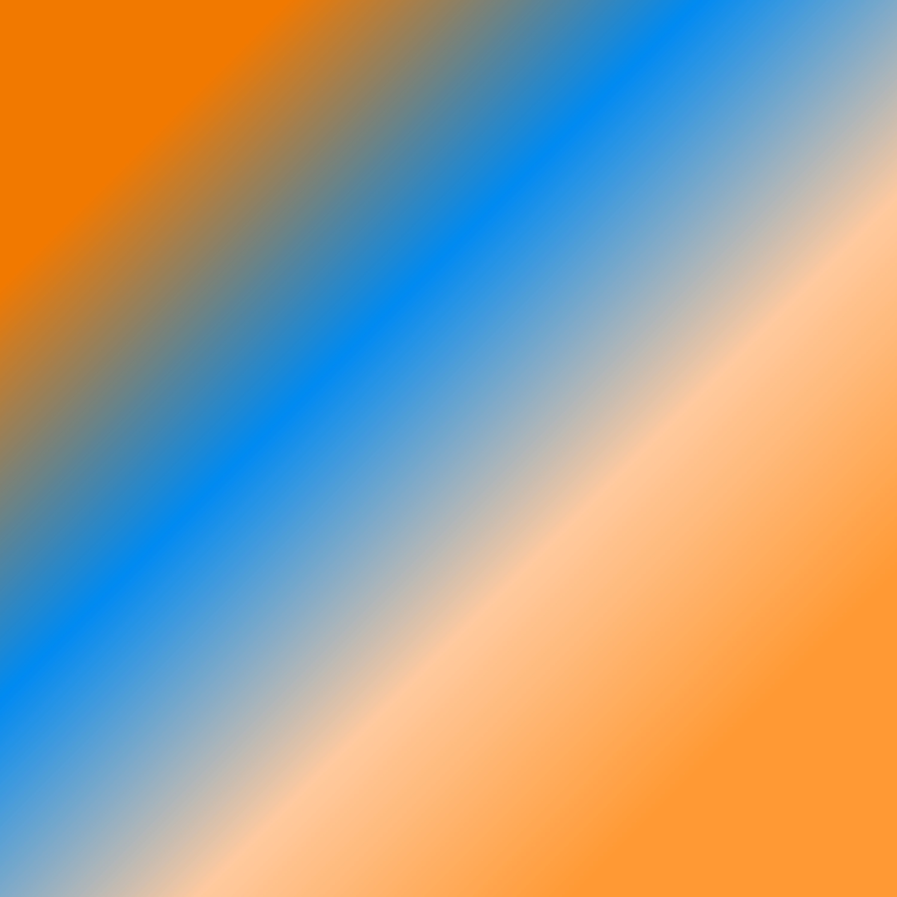 Gradient, Orange, Aqua, Turquoise, Grey, Gray, Colorful